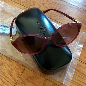 Coach Black Cherry Sunglasses